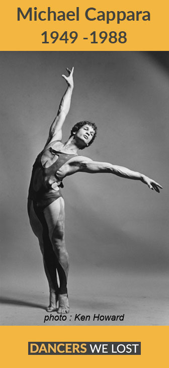 dancer Michael Cappara